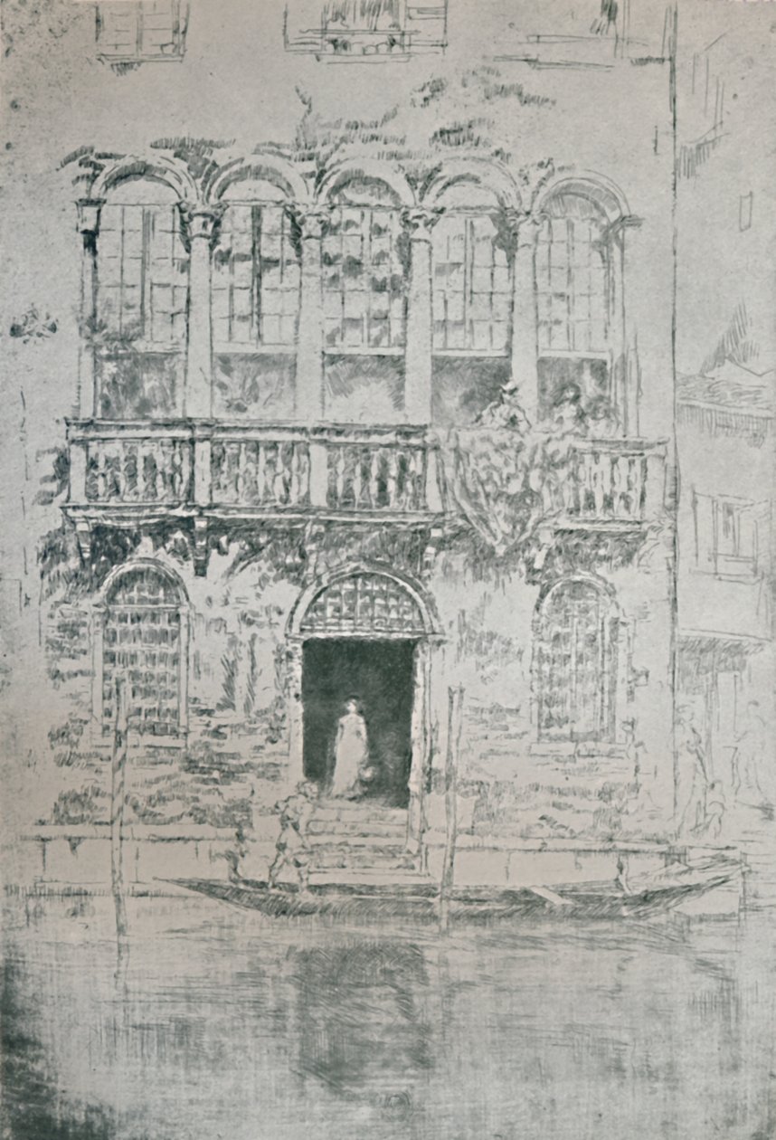 बालकनी, 1879-1880, 1925। द्वारा जेम्स एबॉट मैकनील व्हिस्लर