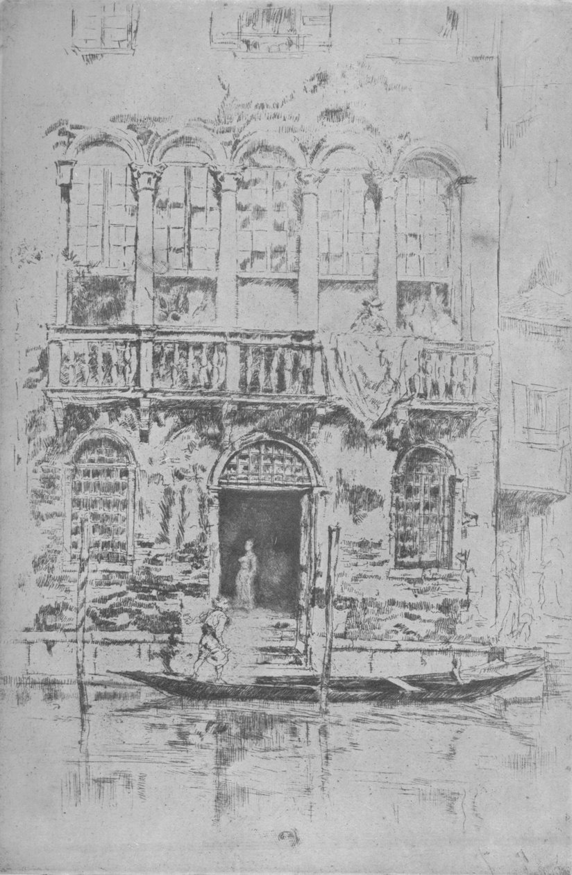 बालकनी, 1879, 1904 द्वारा जेम्स एबॉट मैकनील व्हिस्लर