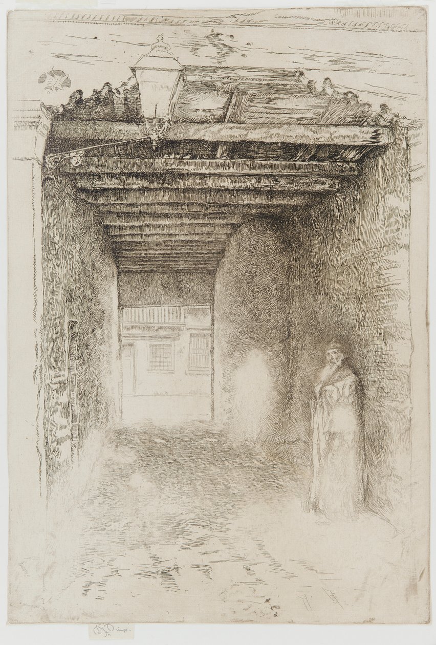 भिखारी, 1879-1880। द्वारा जेम्स एबॉट मैकनील व्हिस्लर