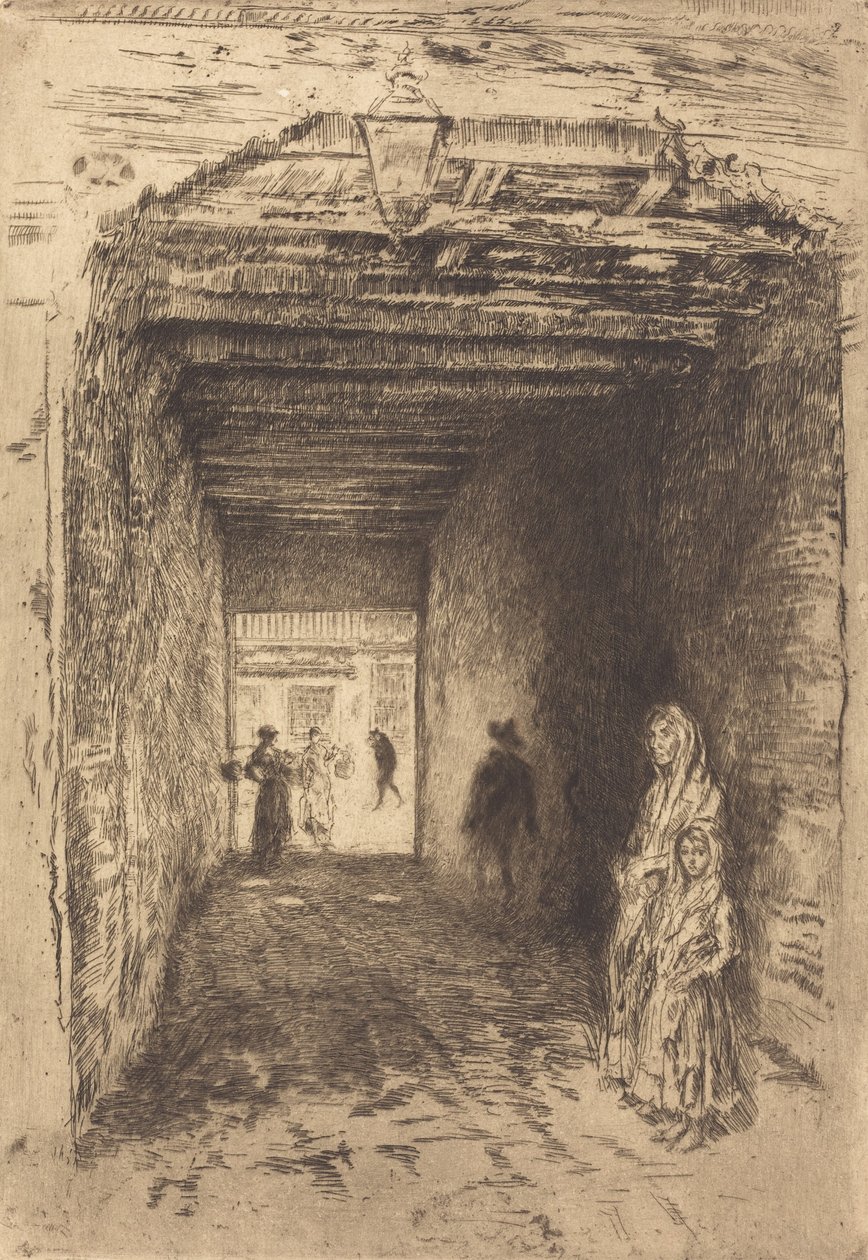 भिखारी, 18791880। द्वारा जेम्स एबॉट मैकनील व्हिस्लर