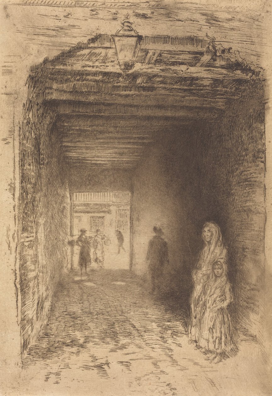 भिखारी, 18791880। द्वारा जेम्स एबॉट मैकनील व्हिस्लर