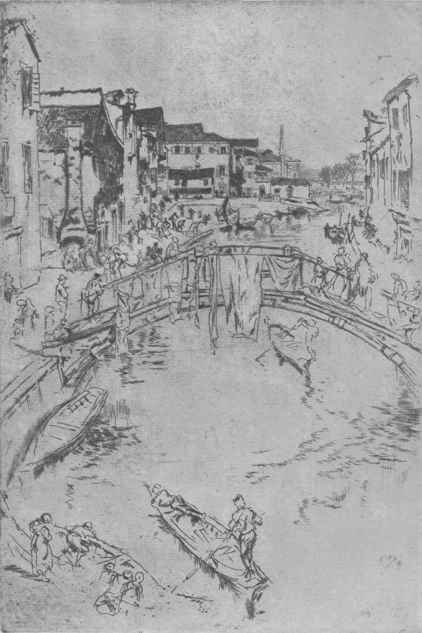 ब्रिज, c1880, 1904 द्वारा जेम्स एबॉट मैकनील व्हिस्लर