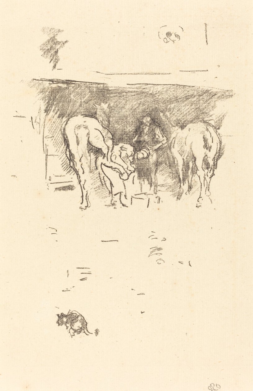 द गुड शू, 1895। द्वारा जेम्स एबॉट मैकनील व्हिस्लर