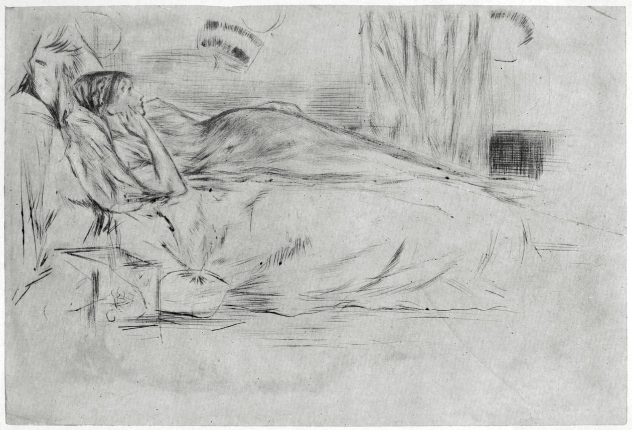द मॉडल, लेट डाउन, c1864 1904। द्वारा जेम्स एबॉट मैकनील व्हिस्लर