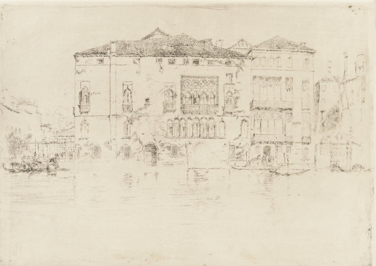 महल, 1879-1880। द्वारा जेम्स एबॉट मैकनील व्हिस्लर