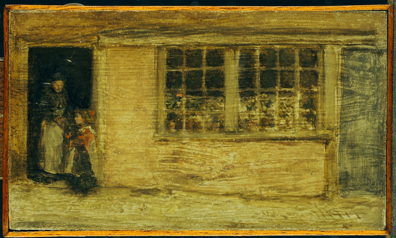 शॉप विंडो, c.1885-90 द्वारा जेम्स एबॉट मैकनील व्हिस्लर
