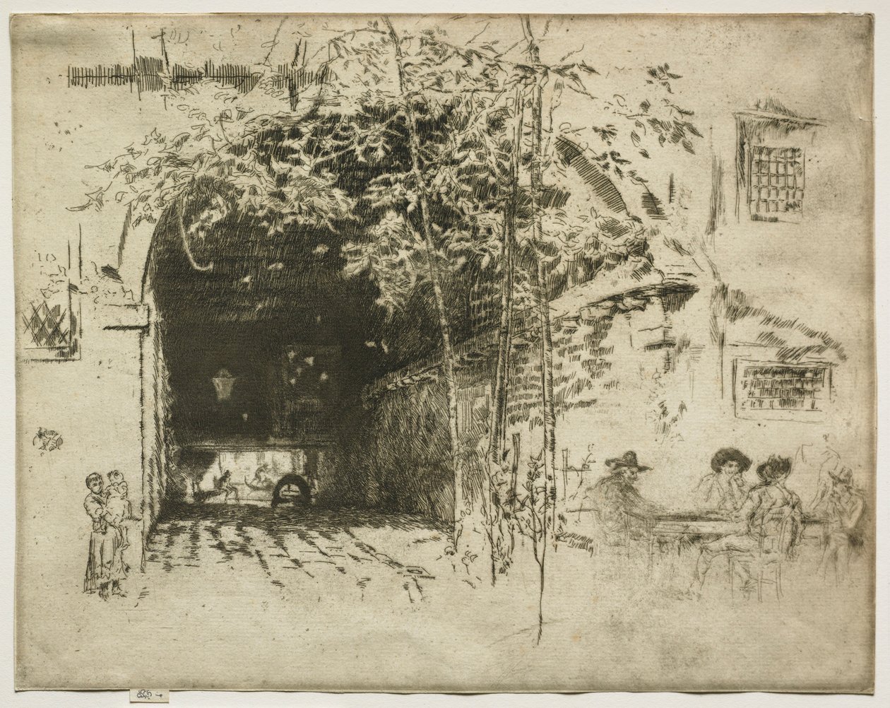 फेरी, 1880। द्वारा जेम्स एबॉट मैकनील व्हिस्लर