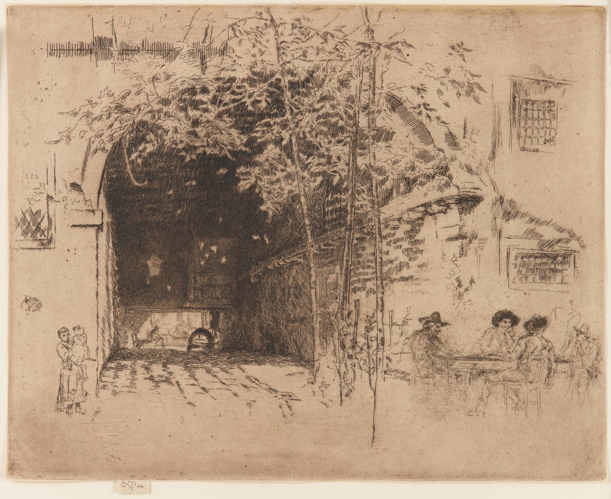 द फेरी, नंबर 2, 1879-1880। द्वारा जेम्स एबॉट मैकनील व्हिस्लर