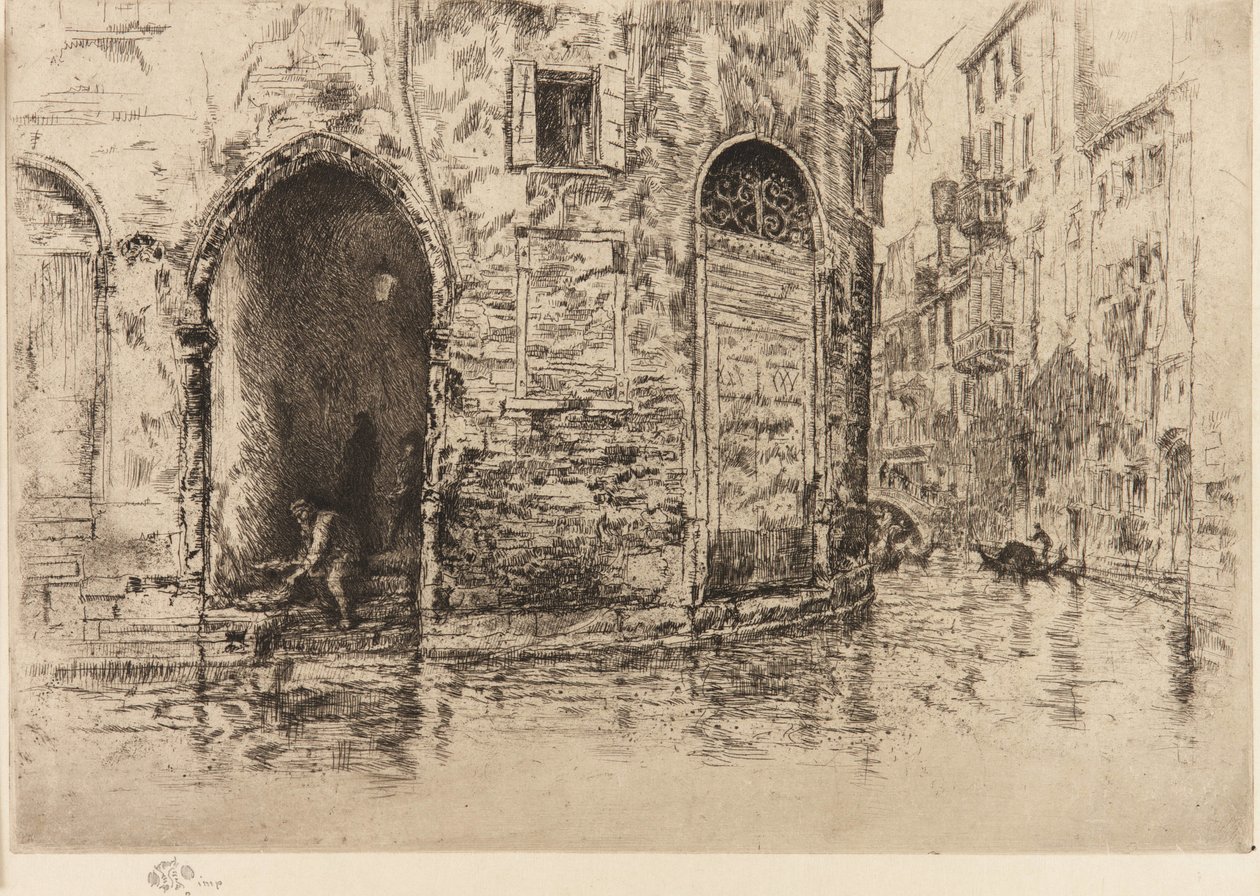दो द्वार, 1879-1880। द्वारा जेम्स एबॉट मैकनील व्हिस्लर