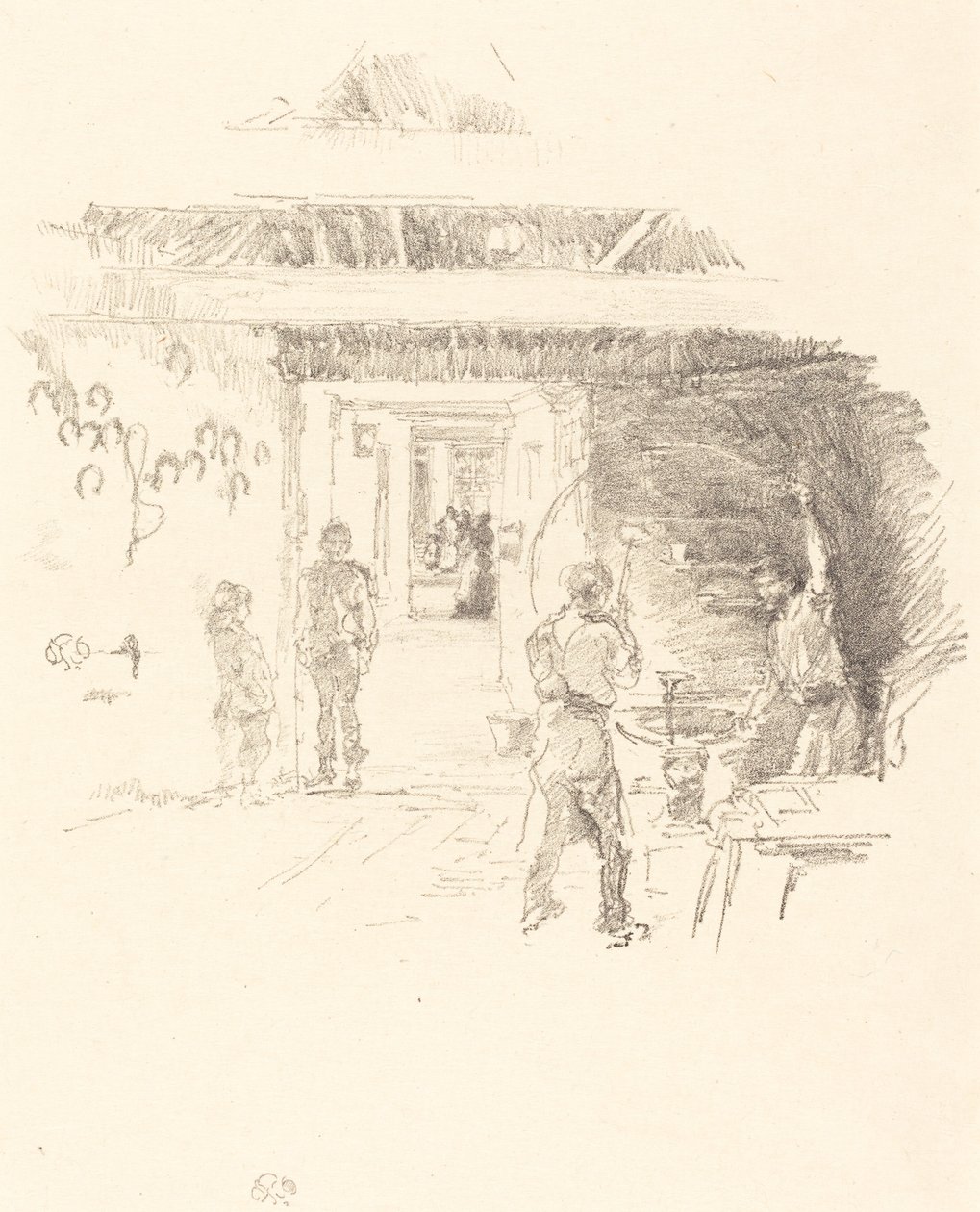 टायरस्मिथ, 1890। द्वारा जेम्स एबॉट मैकनील व्हिस्लर