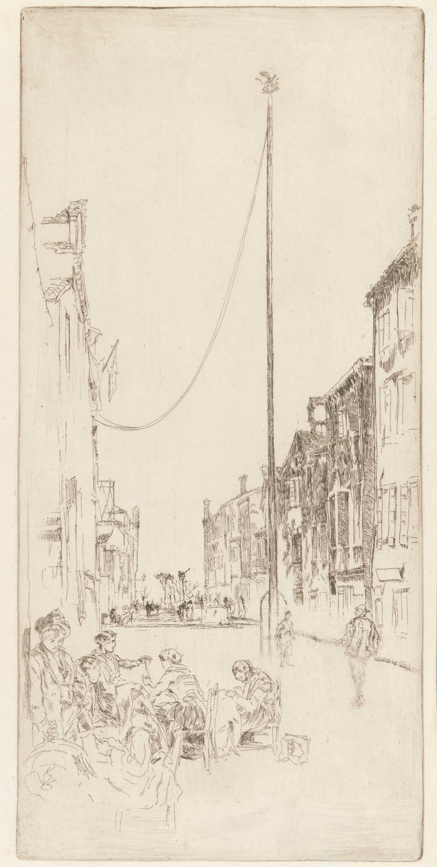 विनीशियन मस्त, 1879-1880। द्वारा जेम्स एबॉट मैकनील व्हिस्लर