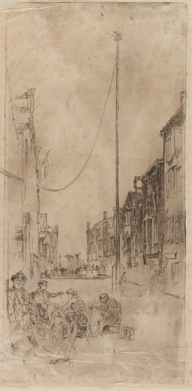 विनीशियन मस्त, 1879-1880। द्वारा जेम्स एबॉट मैकनील व्हिस्लर