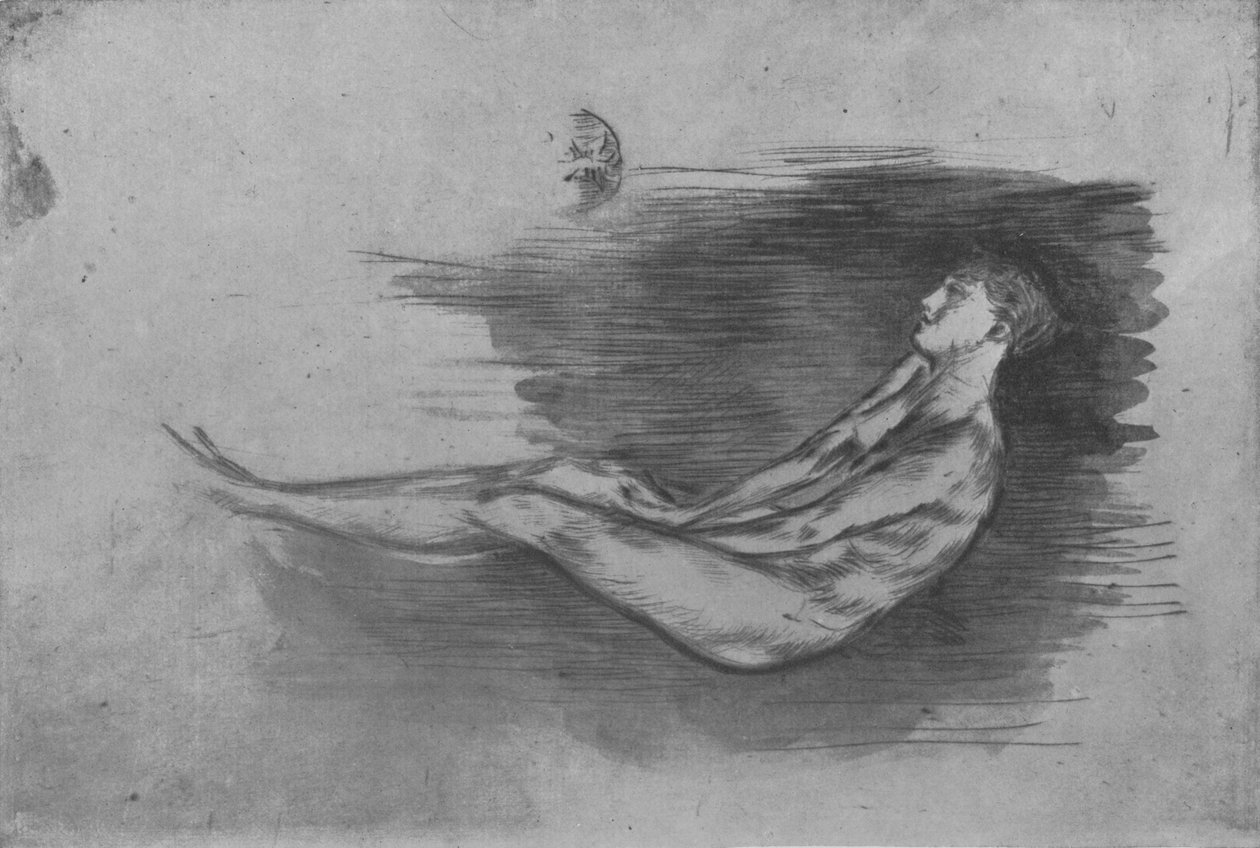टिली, ए मॉडल, 1873, 1904 द्वारा जेम्स एबॉट मैकनील व्हिस्लर