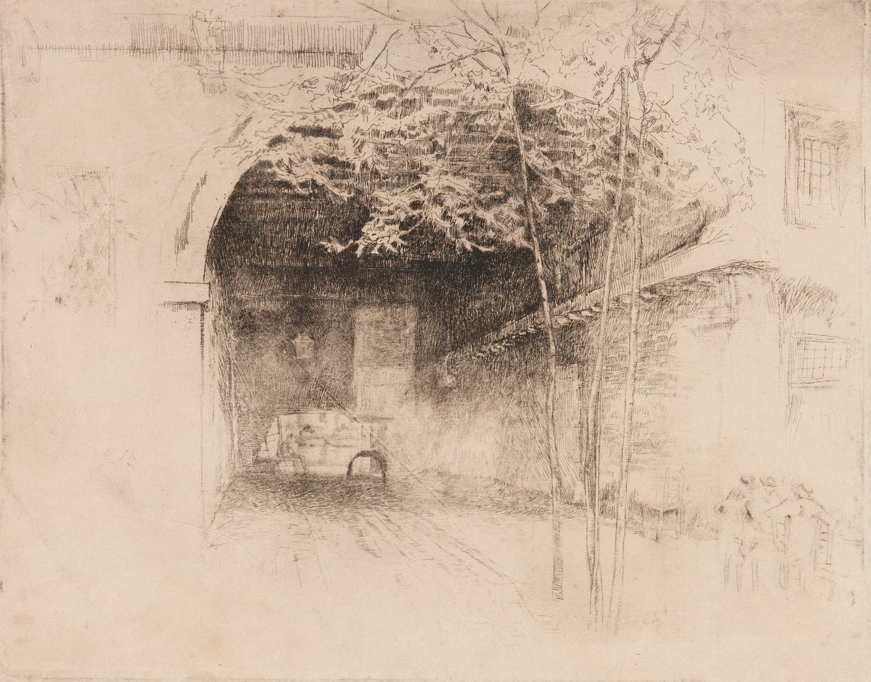 फेरी, 1879-1880। द्वारा जेम्स एबॉट मैकनील व्हिस्लर