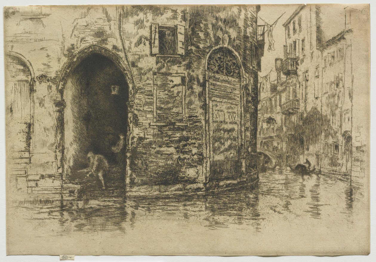 दो द्वार, 1880। द्वारा जेम्स एबॉट मैकनील व्हिस्लर