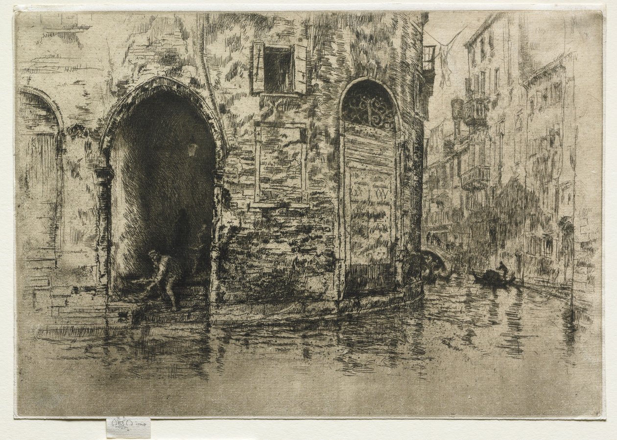 दो द्वार, 1880। द्वारा जेम्स एबॉट मैकनील व्हिस्लर