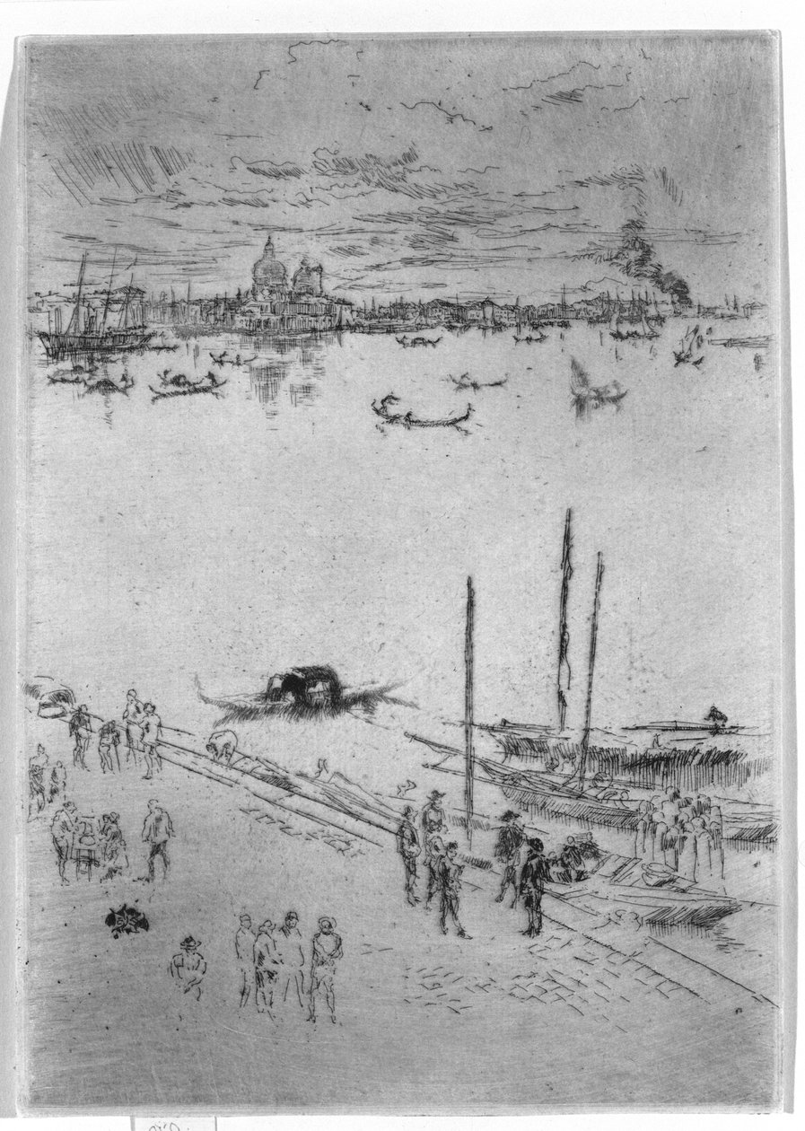 ईमानदार वेनिस, 1879-80 द्वारा जेम्स एबॉट मैकनील व्हिस्लर