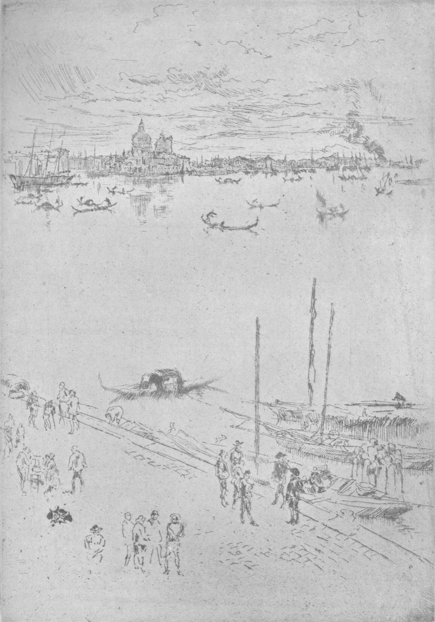 ईमानदार वेनिस, सी 1880, 1904 द्वारा जेम्स एबॉट मैकनील व्हिस्लर