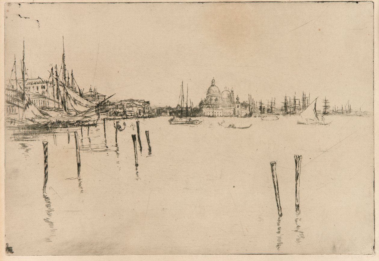 वेनिस, 1879-1880। द्वारा जेम्स एबॉट मैकनील व्हिस्लर