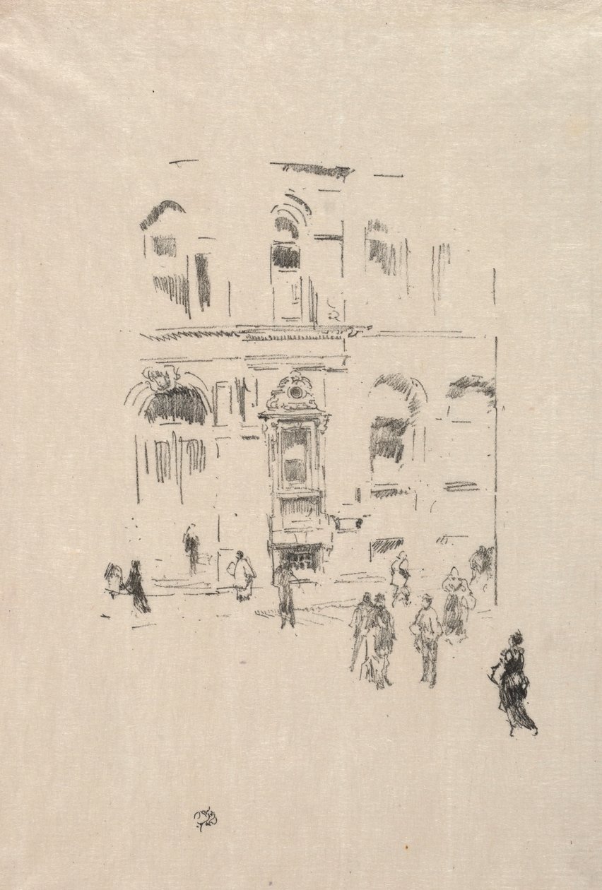 विक्टोरिया क्लब, 1879। द्वारा जेम्स एबॉट मैकनील व्हिस्लर