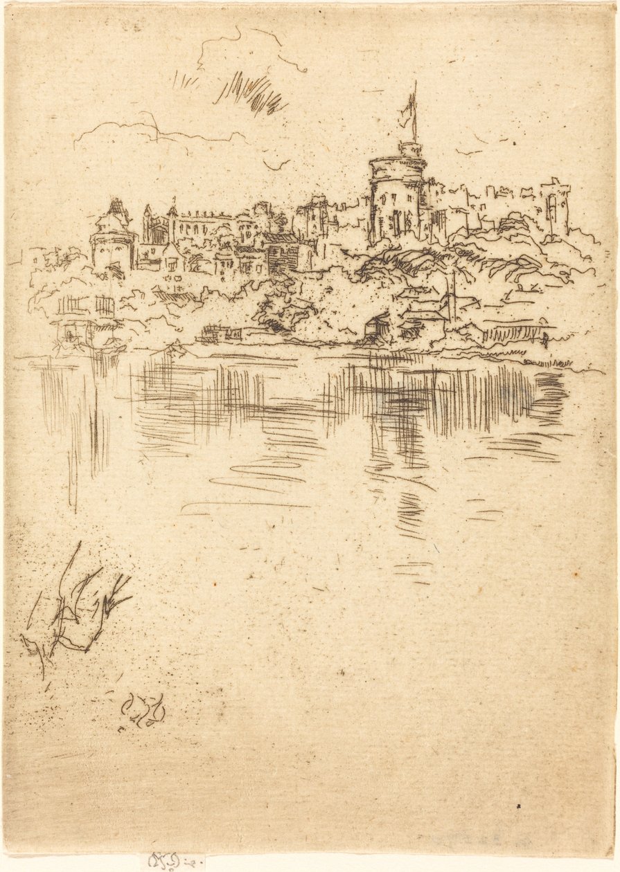 विंडसर, नंबर 2, 1887। द्वारा जेम्स एबॉट मैकनील व्हिस्लर