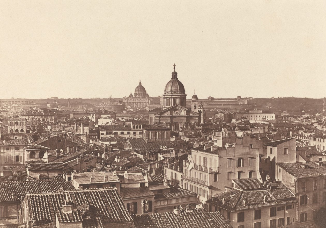 रोम का दृश्य, सी। 1855. द्वारा जेम्स एंडरसन