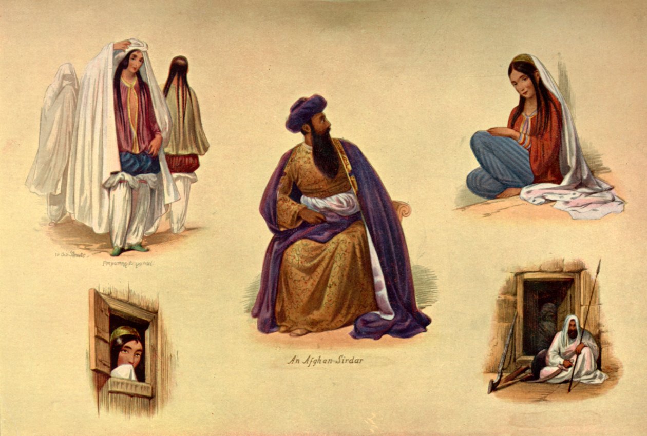 काबुल प्रकार, 1840, 1901। द्वारा जेम्स एटकिंसन