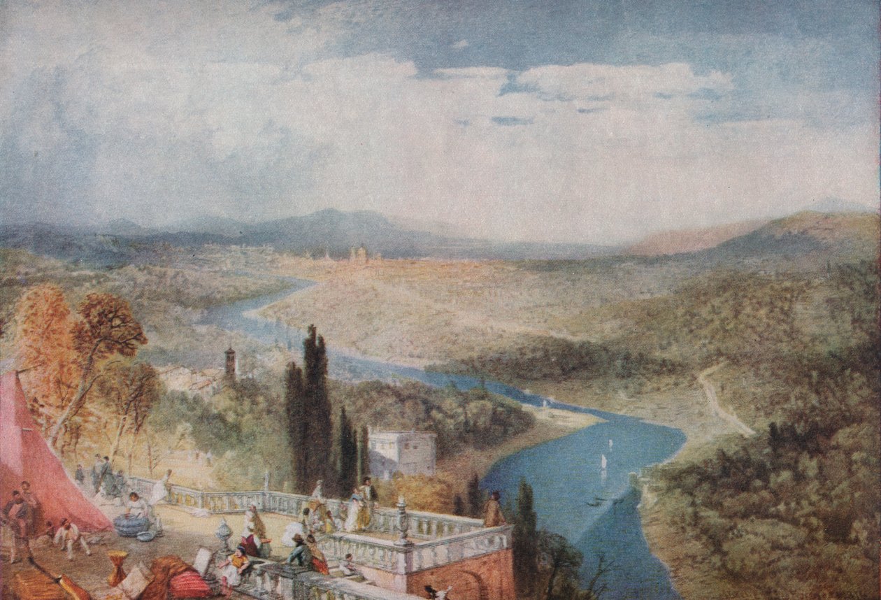 फ्लोरेंस, 1839, 1918 द्वारा जेम्स बेकर पाइन
