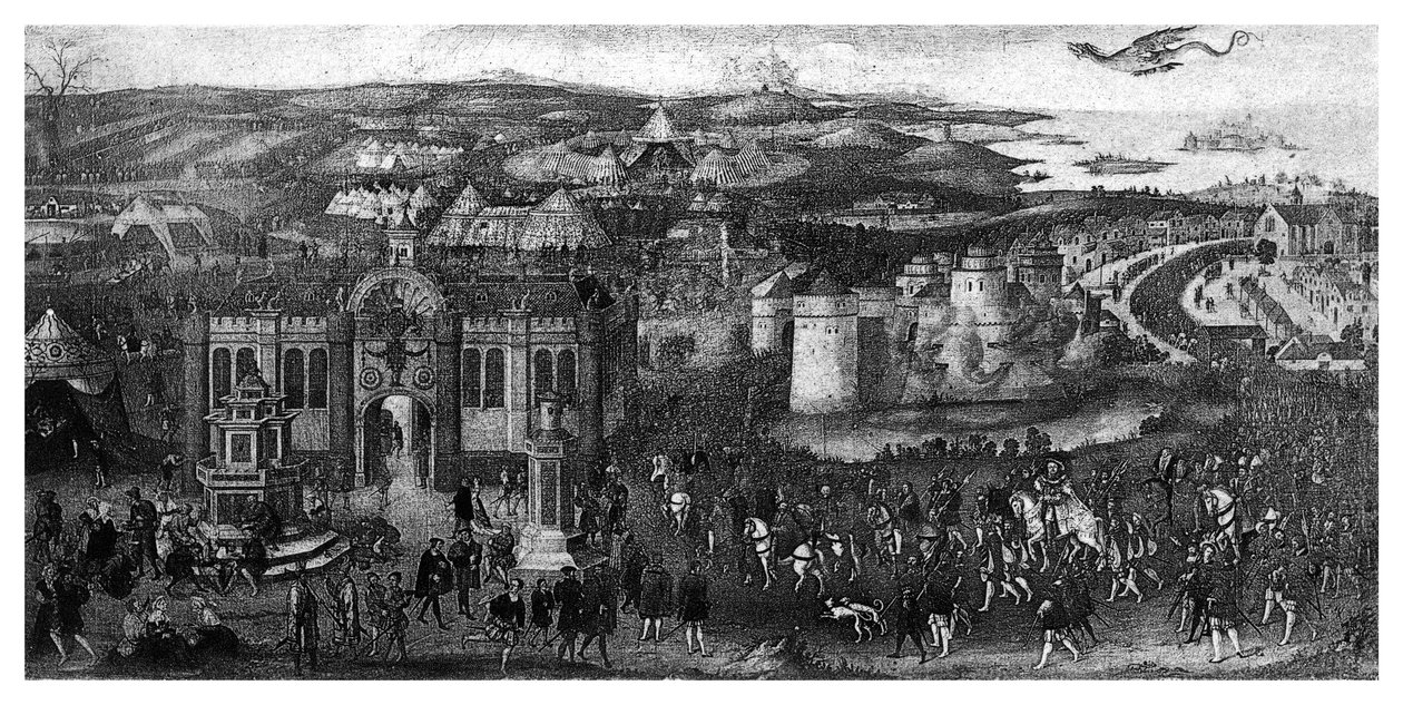 द क्लॉथ ऑफ़ द गोल्ड, 1520, 1896। द्वारा जेम्स बेसिर I