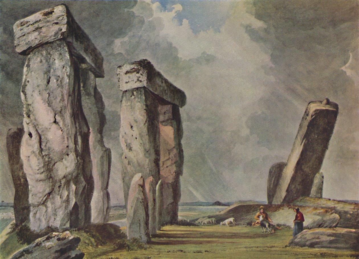स्टोनहेंज, विल्टशायर, c1830, 1946 द्वारा जेम्स ब्रिज
