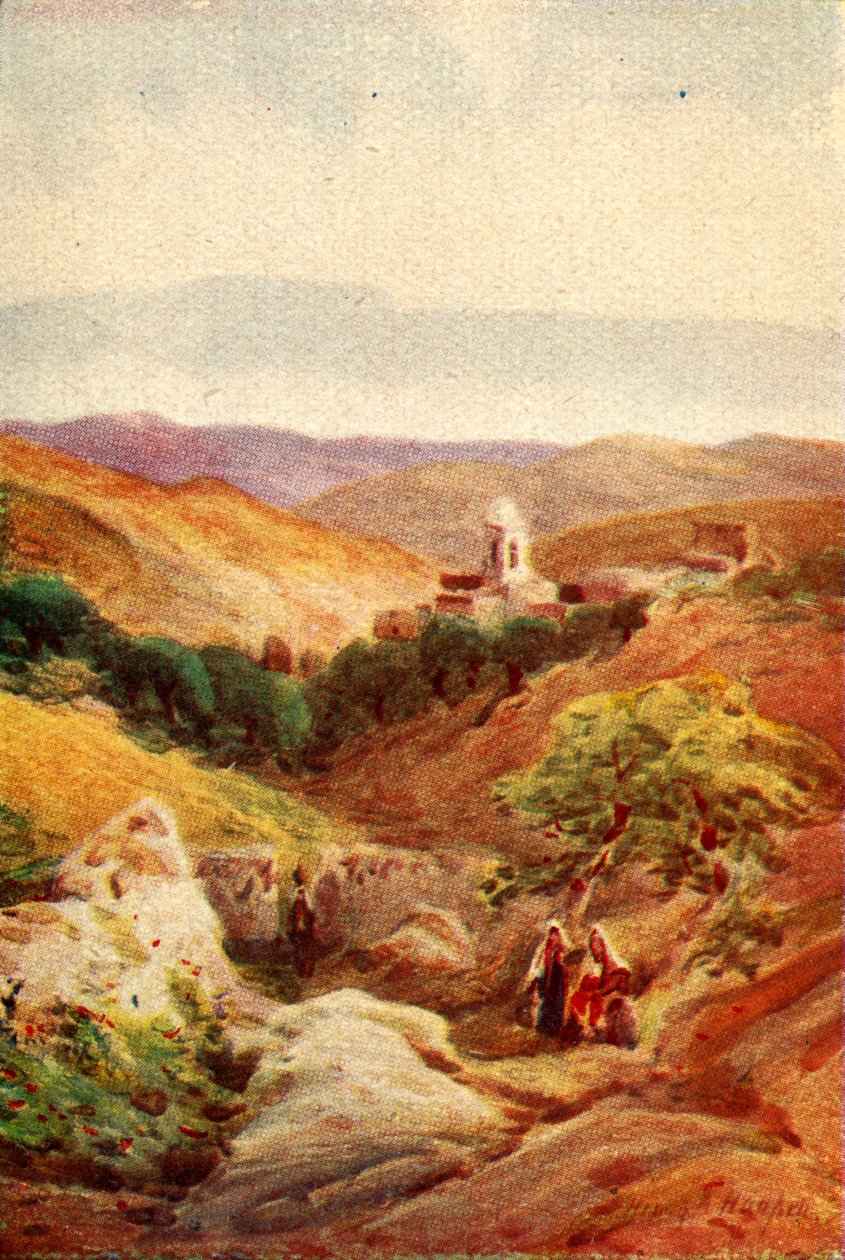 'ए बिट ऑफ बेथानी - ल्यूक xxiv। 50', c1924। निर्माता: जेम्स क्लार्क, हेनरी ए हार्पर। द्वारा जेम्स क्लार्क, हेनरी ए हार्पर