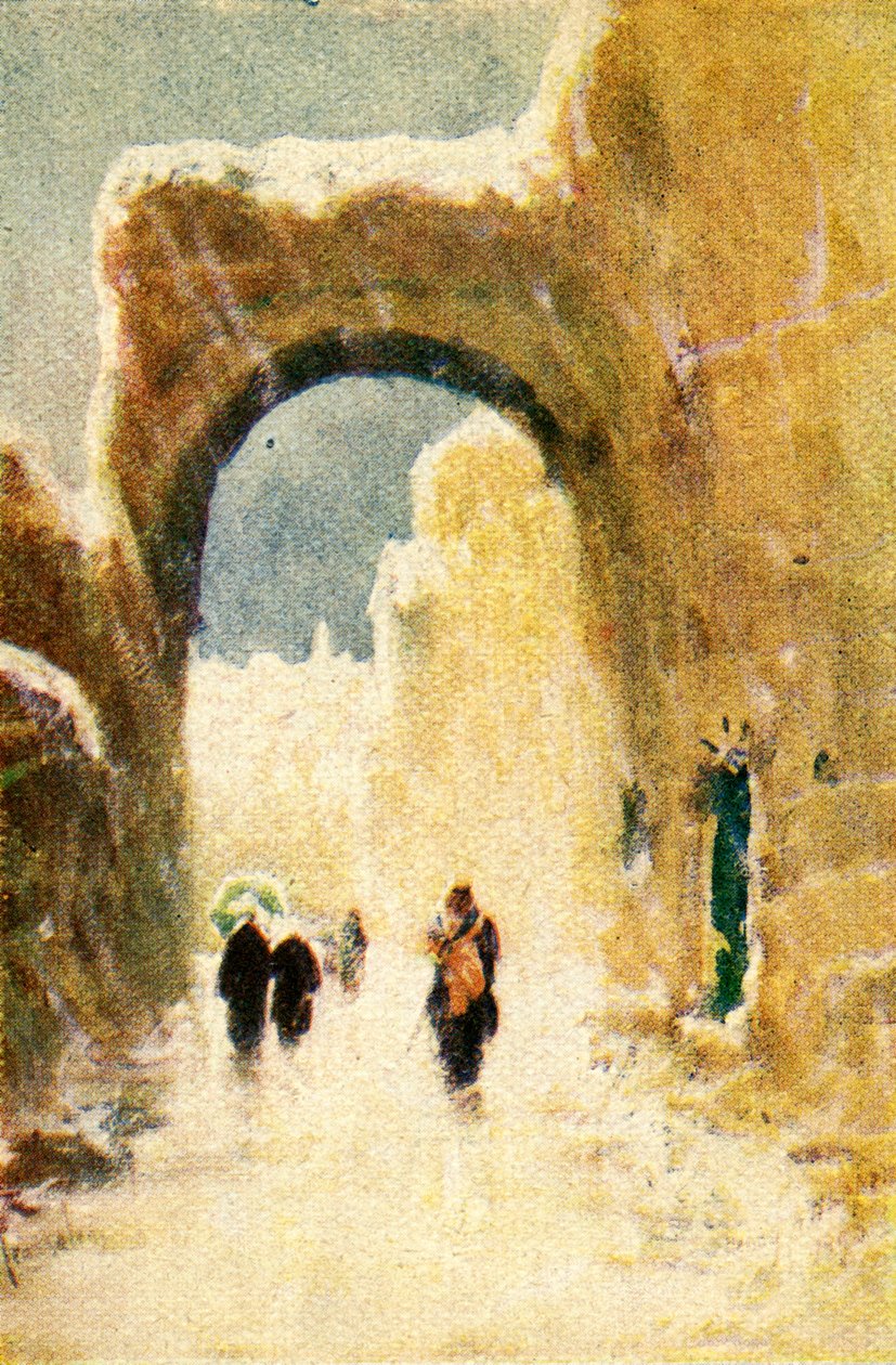 जेरूसलम इन विंटर - जॉन एक्स। 22, c1924। निर्माता: जेम्स क्लार्क, हेनरी ए हार्पर। द्वारा जेम्स क्लार्क, हेनरी ए हार्पर