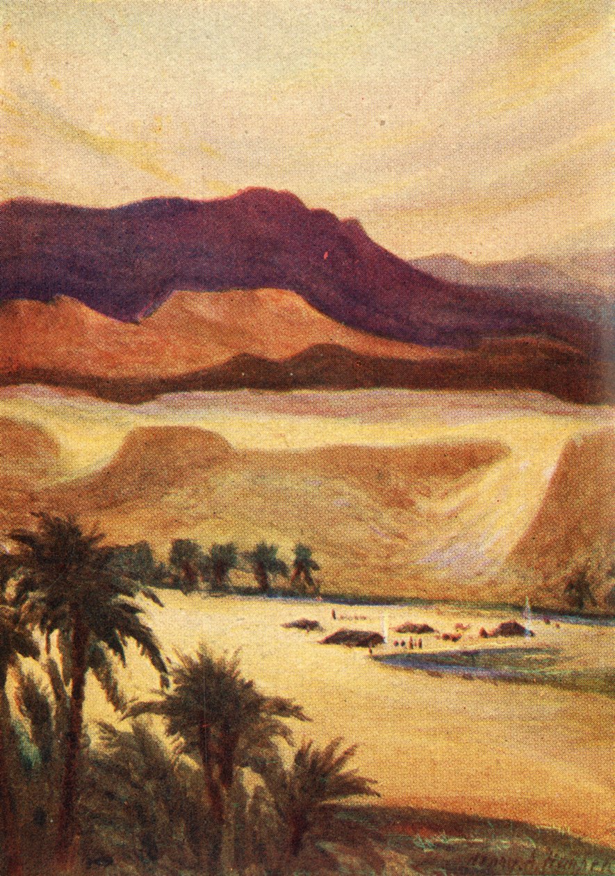 एलिम में एक फिलिस्तीन शिविर - हेब। xiii। 11, c1924। निर्माता: जेम्स क्लार्क, हेनरी ए हार्पर। द्वारा जेम्स क्लार्क और हेनरी ए हार्पर