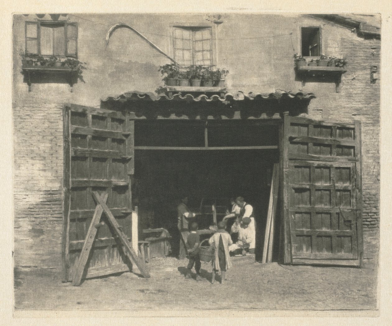 कैमरा वर्क: ए बढ़ई शॉप - टोलेडो, 1914। द्वारा जेम्स क्रेग अन्नान