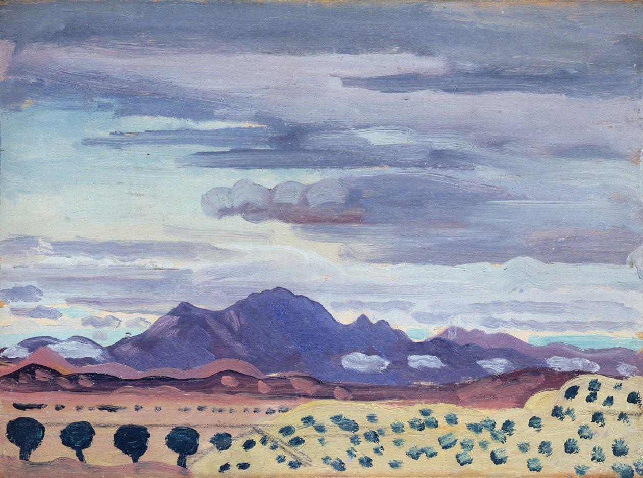 Pyrenees में, c.1911 (पैनल पर तेल) द्वारा जेम्स डिक्सन इन्स