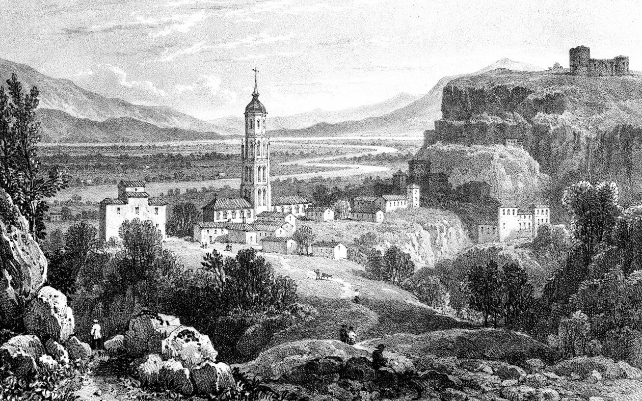फ्रैगा, स्पेन, 1823। द्वारा जेम्स डफ़िल्ड हार्डिंग