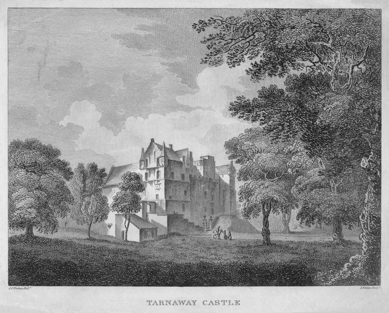 टारनावे कैसल, 1804 द्वारा जेम्स फ़िटलर