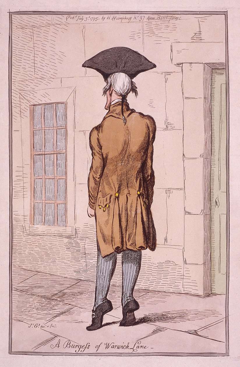 जॉन बर्गेस एमडी, 1795 द्वारा जेम्स गिलियरे