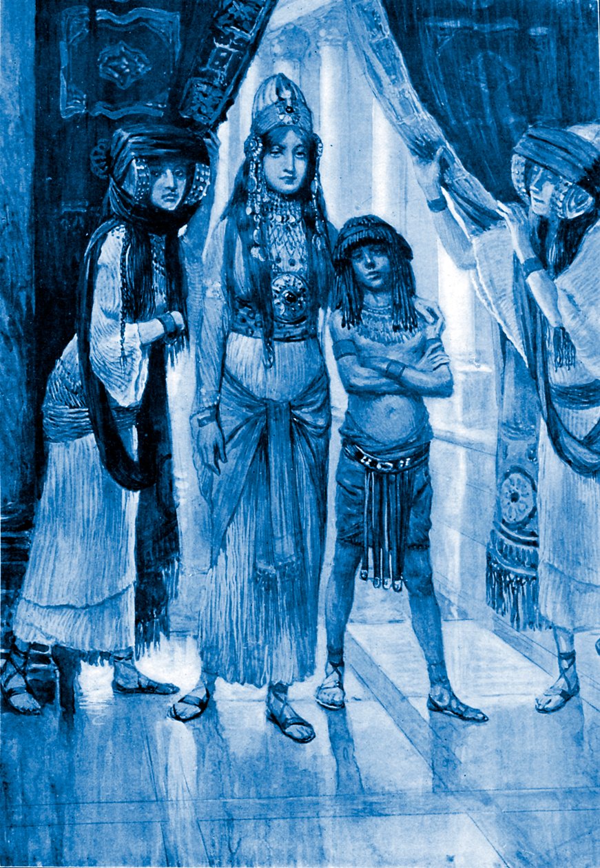 एस्तेर ने टिसोट द्वारा क्षयर्ष को भेंट की - बाइबिल द्वारा जेम्स जैक्स जोसेफ (बाद में) टिसॉट