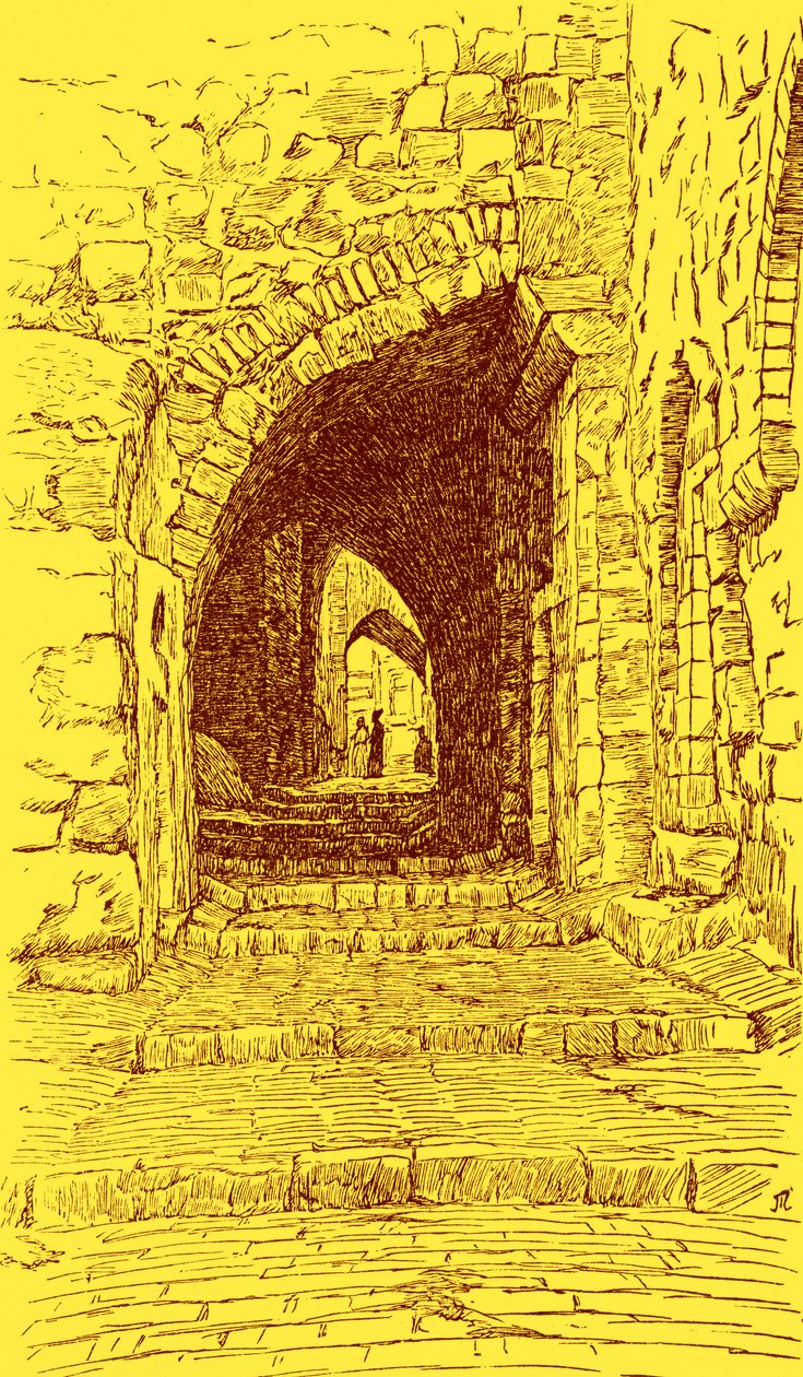जेरूसलम गली का पुराना शहर - बाइबिल द्वारा जेम्स जैक्स जोसेफ (बाद में) टिसॉट