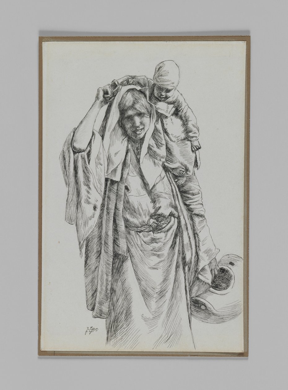 यरूशलेम की एक विशिष्ट महिला, हमारे प्रभु यीशु मसीह के जीवन का चित्रण द्वारा जेम्स जैक्स जोसेफ टिसोट