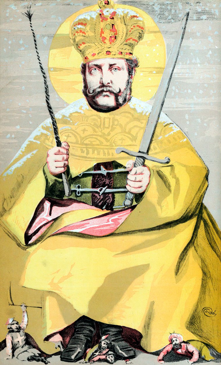 अलेक्जेंडर द्वितीय 1818-1881, 1855, 1869 से रूस के ज़ार द्वारा जेम्स जैक्स जोसेफ टिसोट