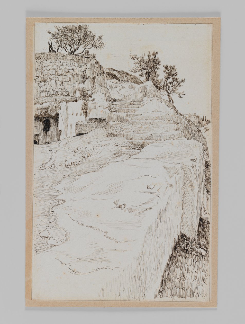 हेनोम की घाटी के मकबरे, हमारे प्रभु यीशु मसीह के जीवन का चित्रण द्वारा जेम्स जैक्स जोसेफ टिसोट