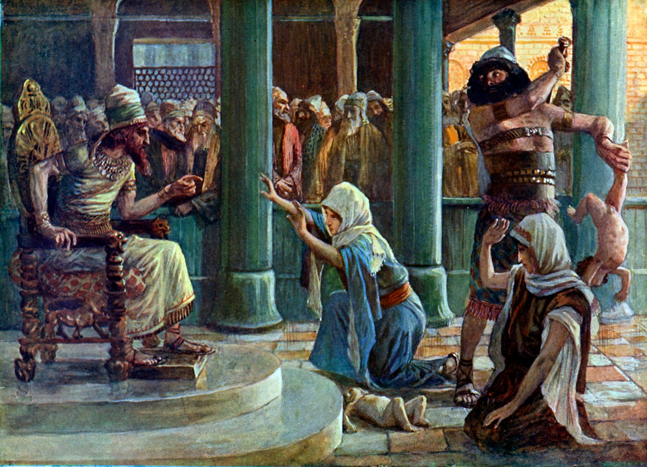 जे जेम्स टिसोट - बाइबल द्वारा सुलैमान की बुद्धि द्वारा टिसोट के बाद जेम्स जैक्स जोसेफ