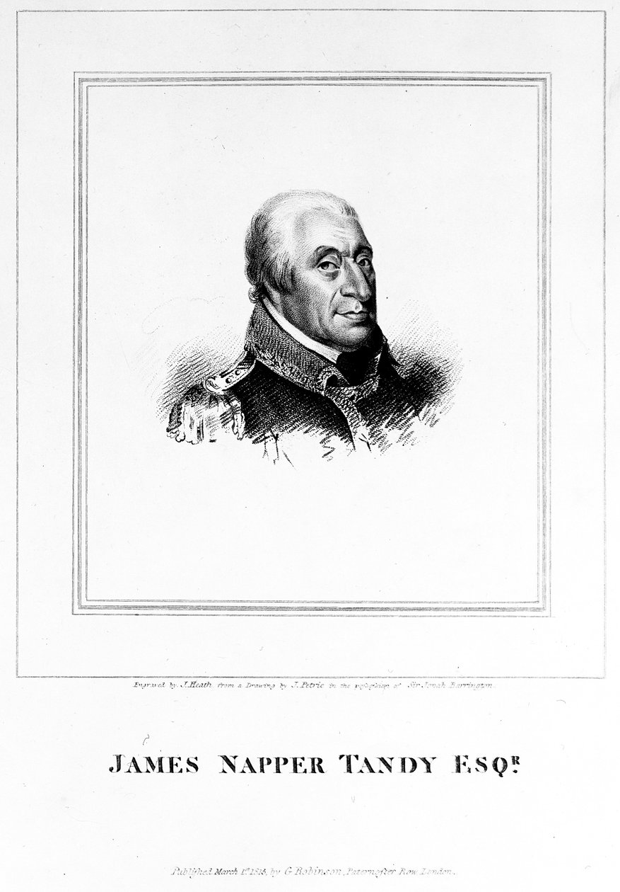 जेम्स नैपर टैंडी, जेम्स हीथ द्वारा उत्कीर्ण, 1815 द्वारा जेम्स पेट्री