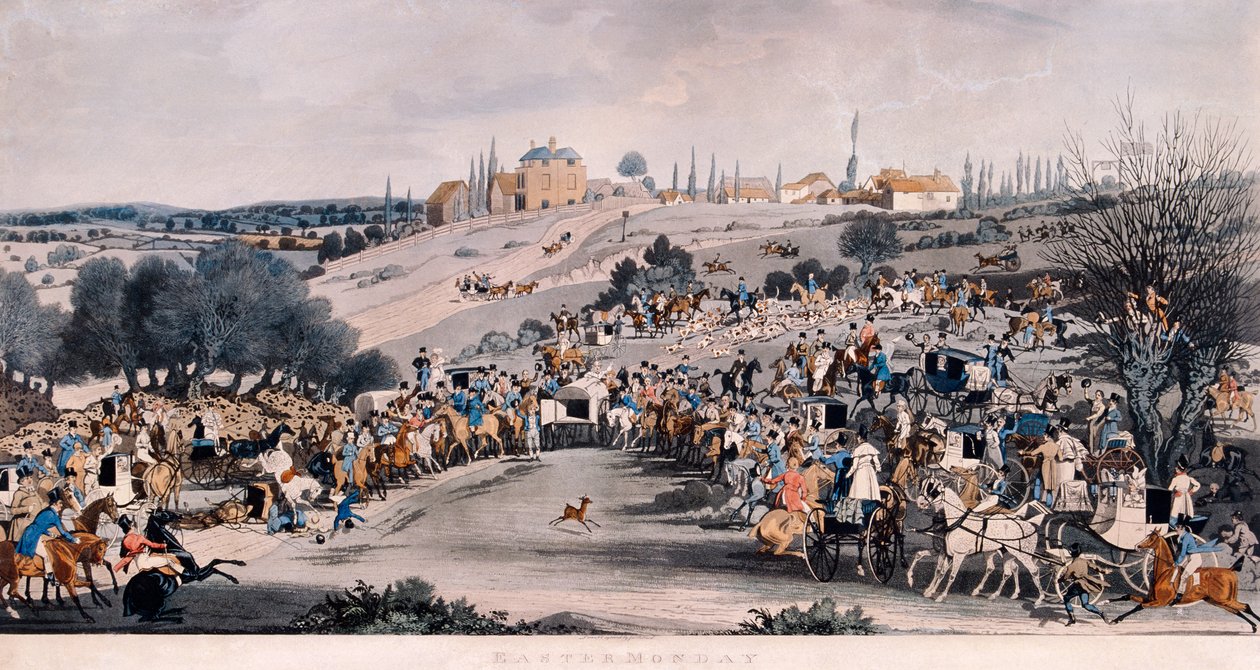 'ईस्टर मंडे', 1820 - एपिंग फॉरेस्ट, एसेक्स द्वारा जेम्स पोलार्ड