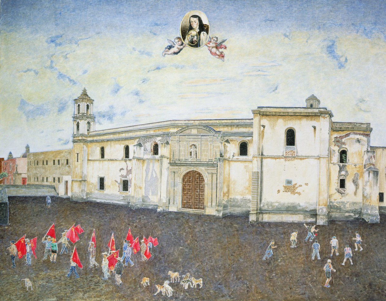 पॉलिटिकल प्रोटेस्ट, द क्लिस्टर ऑफ़ द सोर जुआना डे ला क्रूज़ (1648-95) 2001 द्वारा जेम्स रीव