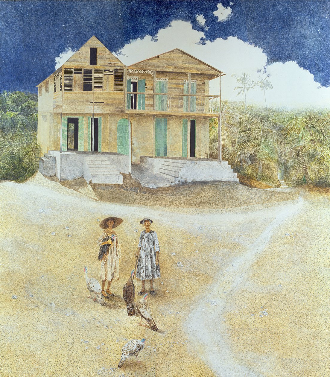 दो पुरानी बहनें, जैमेल, हैती, 1974 द्वारा जेम्स रीव