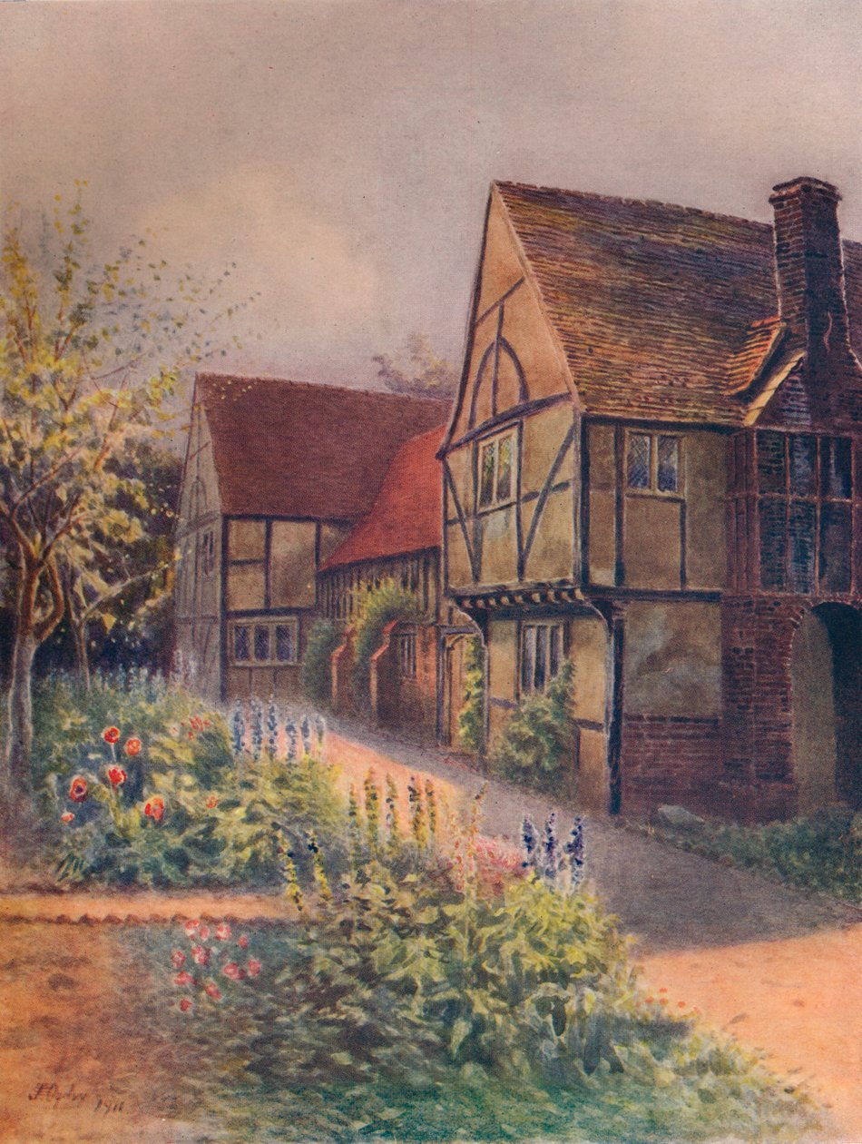 मैनर हाउस, वाल्टन-ऑन-थेम्स, 1911, 1914 द्वारा जेम्स एस ओगिल्वी