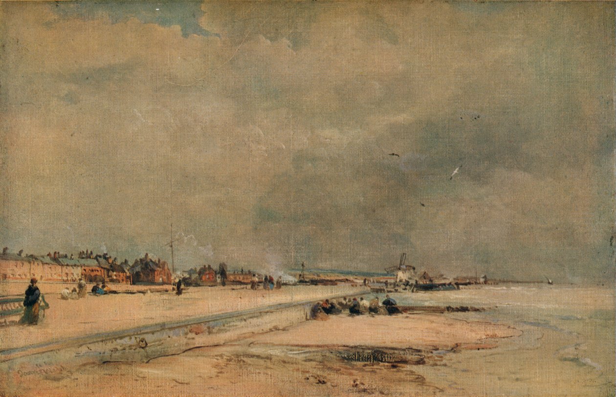 लिटिलहैम्प्टन, विंटर, c1868 द्वारा जेम्स वेब